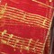 The Ribbon People Sheer Red and Gold Mozart Musical Notes Wired Craft Ribbon 6" x 27 Yards